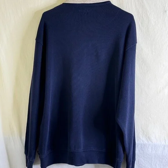 Grand Slam Blue & Beige 1/4 Zip Long Sleeve Athletic Pullover Top Men’s Size XL* - Picture 2 of 7